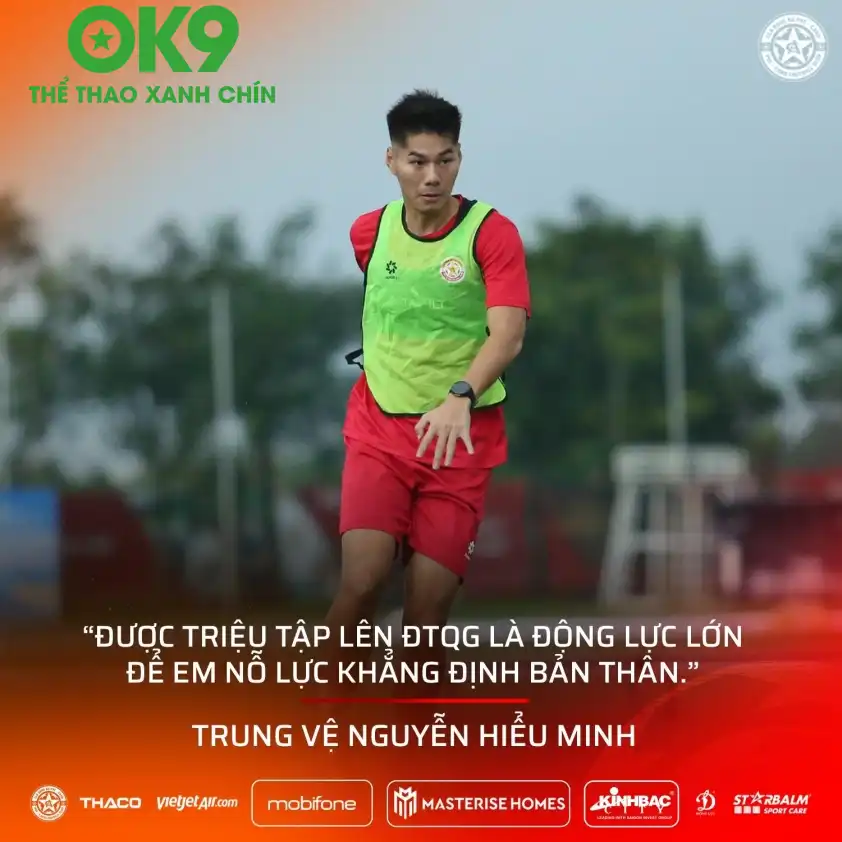 Khát khao thể hiện mình của tài năng trẻ. (Ảnh: PVF-CAND)